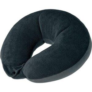 Travel neck pillow micro bead bean filled reversible cushion for airplane car bu